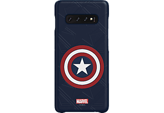 SAMSUNG Captain America, Backcover, Samsung, Galaxy S10+, Mehrfarbig