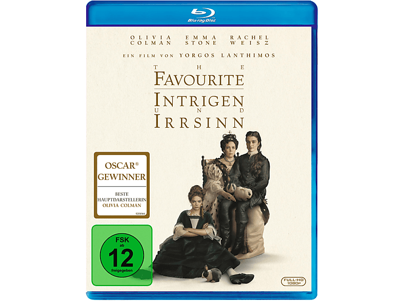 The Favourite - Intrigen und Irrsinn Blu-ray (FSK: 12)