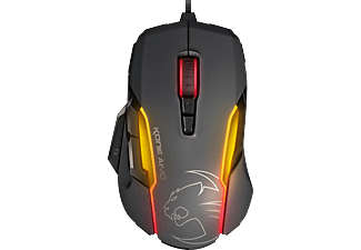 ROCCAT ROCCAT Kone AIMO - Gaming Maus - 12000 DPI - Grigio - Mouse gaming, cablato, Ottica con diodi laser, 12000 dpi, Grigio