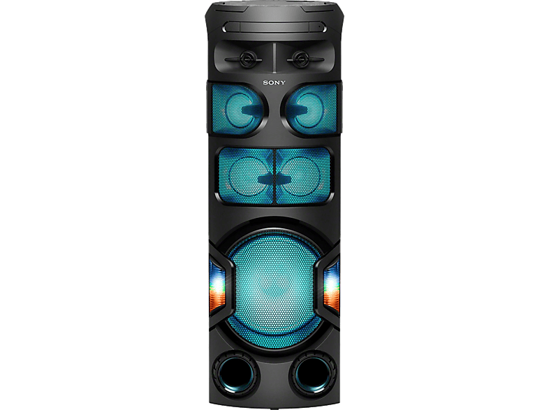 SONY Audiosysteem Party Speaker Bluetooth Zwart (MHC-V82D)
