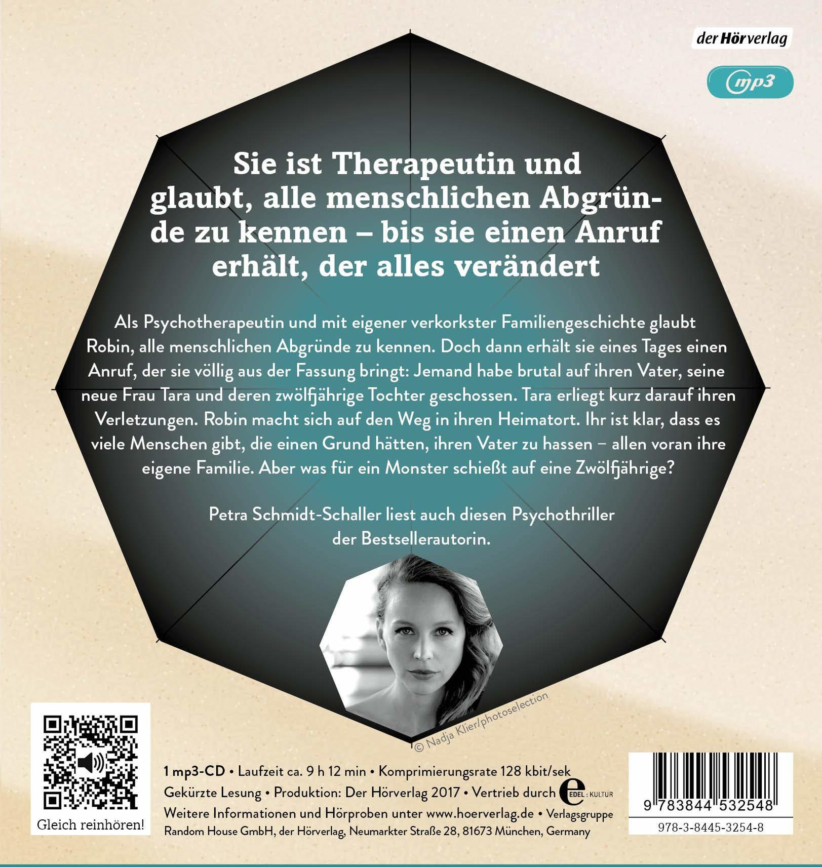 Ein Buchcover mit Text und einer Illustration einer Frau, mit schwarzem Hintergrund.