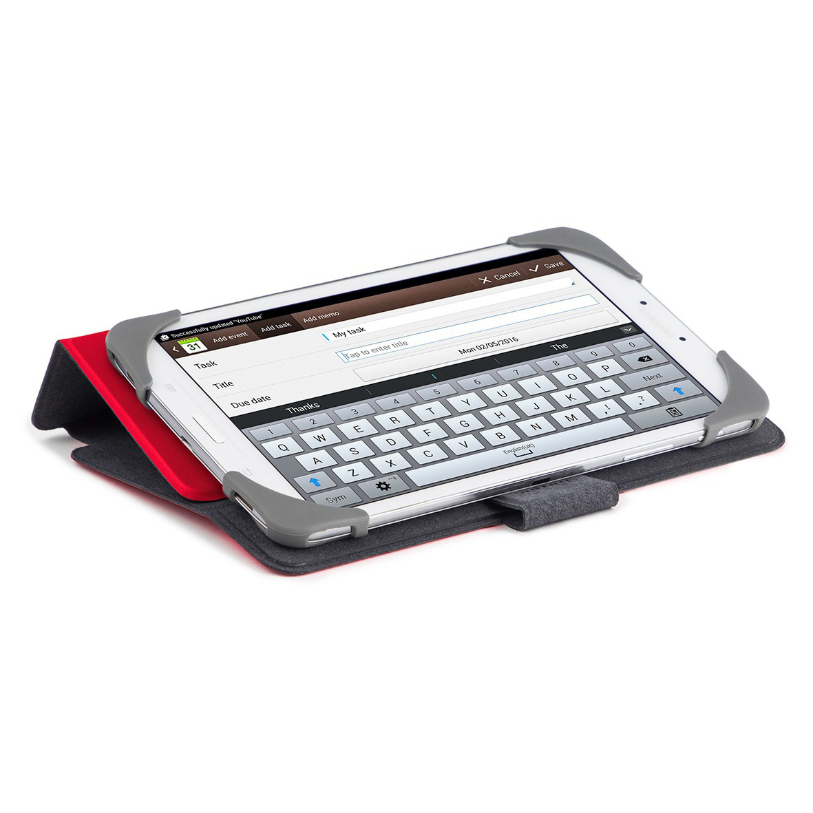 TARGUS SafeFit, Bookcover, Universal, Universal, Rot