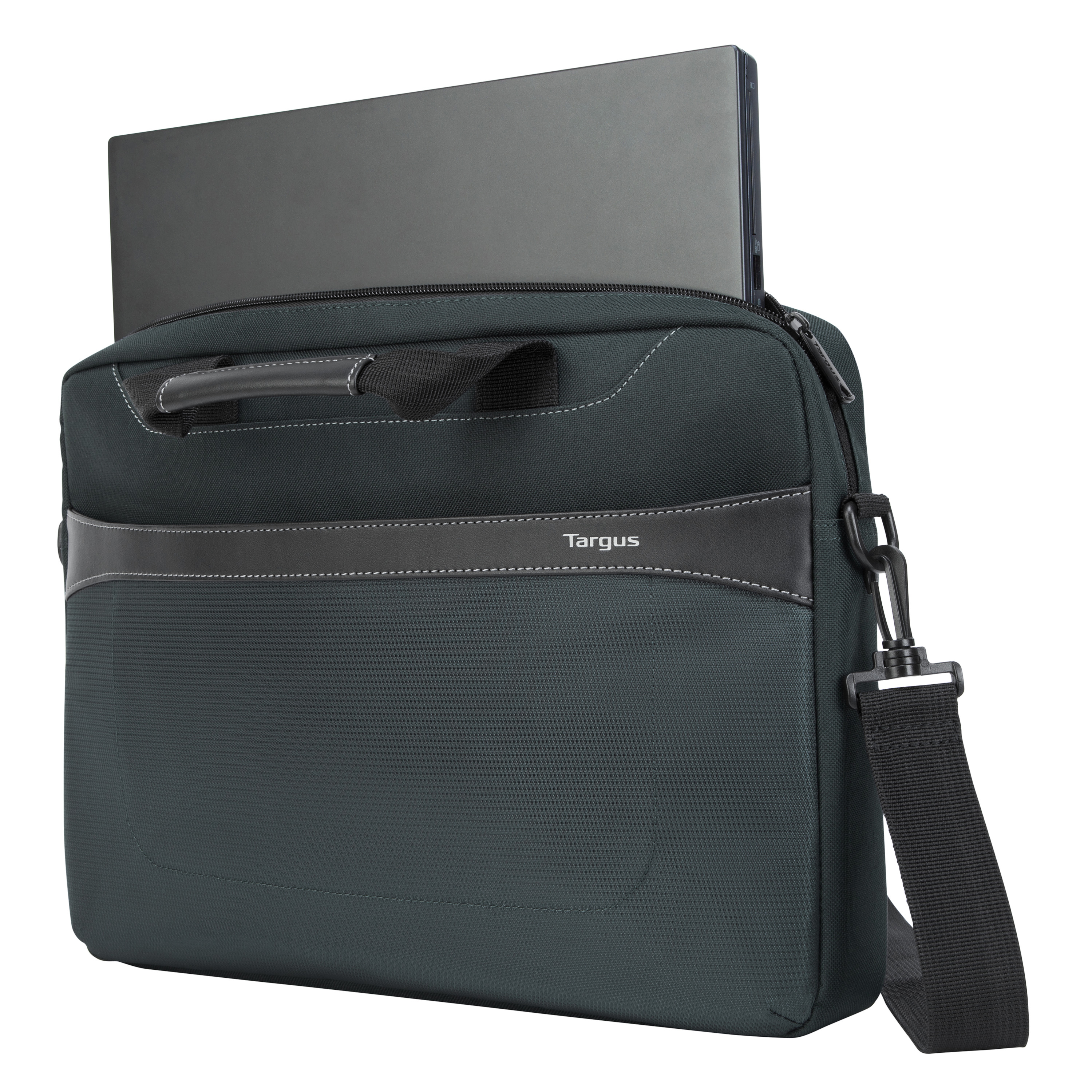 TARGUS Geolite Essential Notebooktasche Umhängetasche für Universal Polyurethan/Nylon, Dunkles Petrol