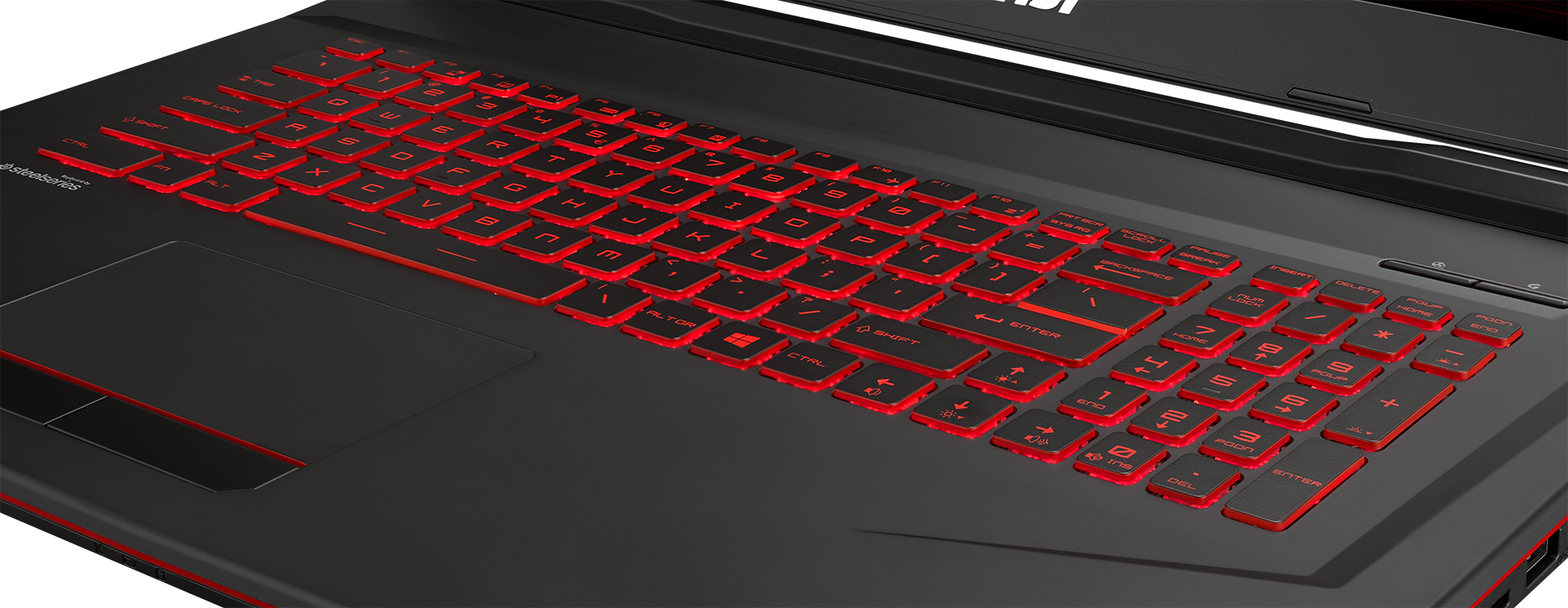 MSI Gaming Notebook GL73 8SD-213DE schwarz/rot (0017C7-213) Gaming Notebook, 17,3 Zoll, Full-HD, Intel® Core™ i7-8750H Prozessor
(9 MB Cache, bis zu 4.10 GHz), 16 GB, 256 GB SSD + 1 TB HDD
