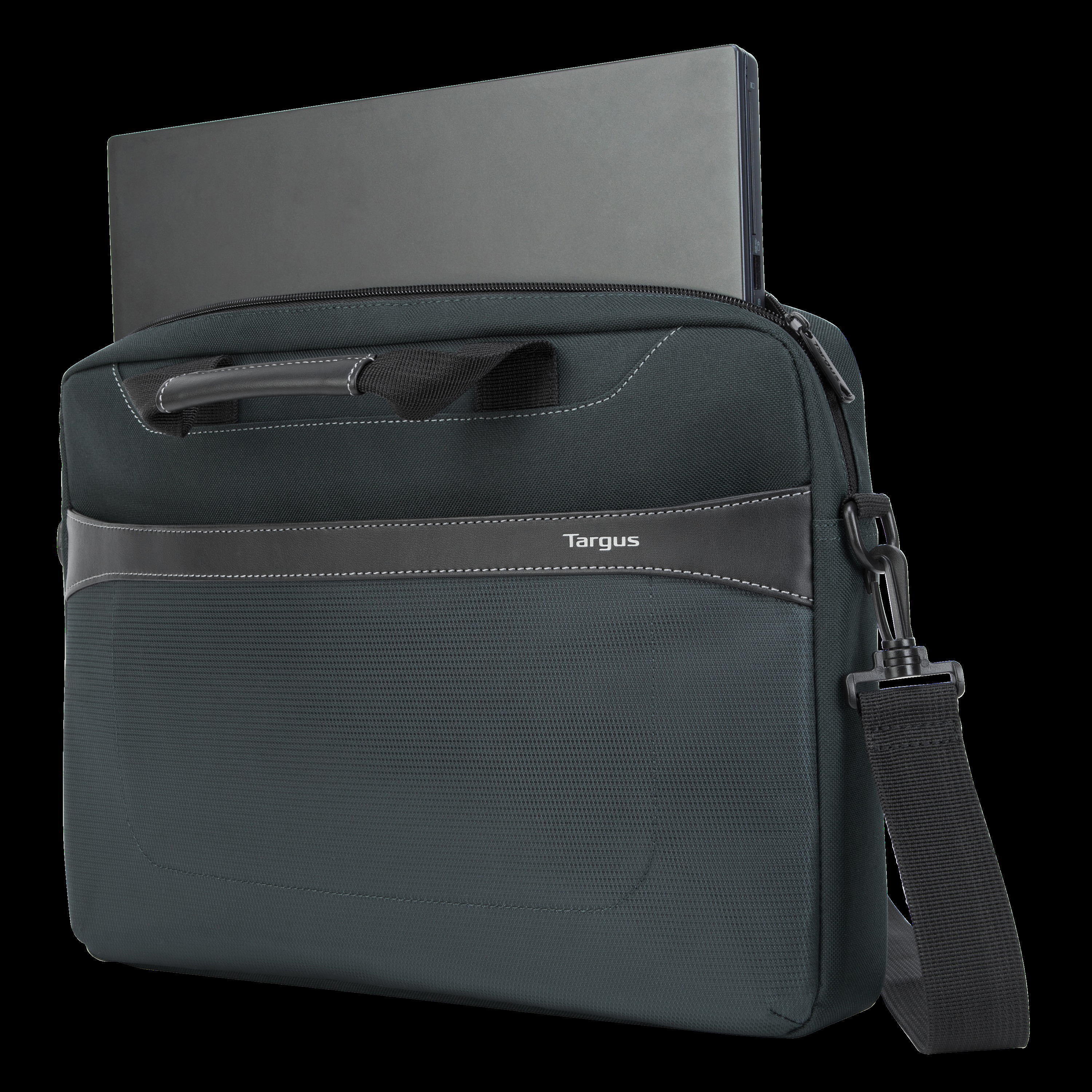 TARGUS Geolite Essential 17.3" Notebooktasche Umhängetasche für Universal Polyurethan/Nylon, Dunkles Petrol