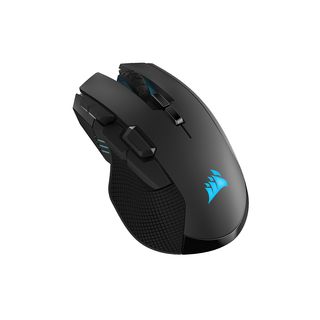 CORSAIR IRONCLAW, RGB-Gaming-Maus, kabellos Gaming Maus, Schwarz