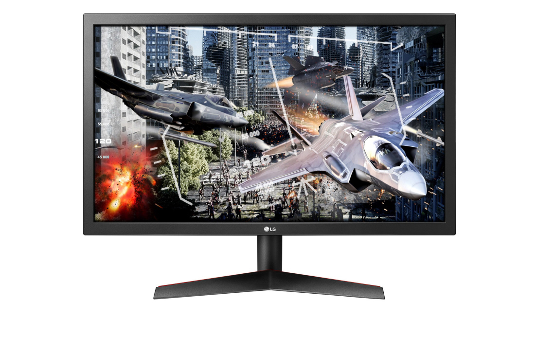 LG 24GL600F UltraGear™ 23,6 Zoll  Full-HD  Gaming Monitor  1 ms Reaktionszeit  