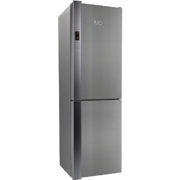 Frigorífico combi - Hotpoint XH8 T3Z XOJZV, No Frost, 17 h, 338 L, Inox