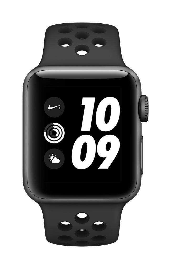 APPLE MQKY2TU/A- MTF12TU/A S3 Nike+ Gps 38mm Alüminyum Kasa Kordon Uzay Grisi