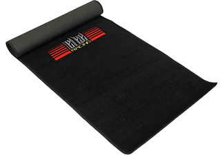 NEXT LEVEL RACING Next Level Racing Floor Mat - Bodenmatte für Gamingstuhl (Schwarz/Rot)