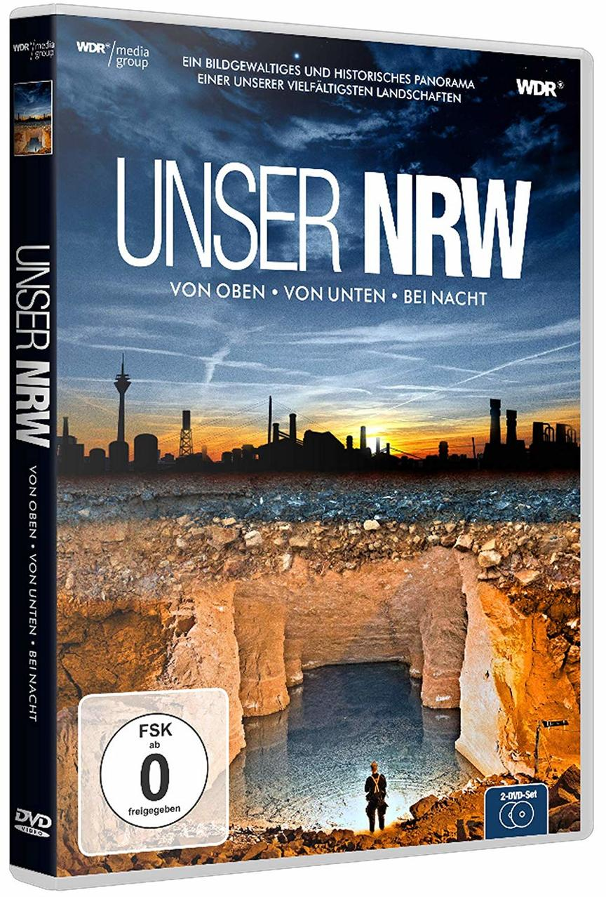 Unser NRW (NRW von oben, von unten und bei Nacht) DVD