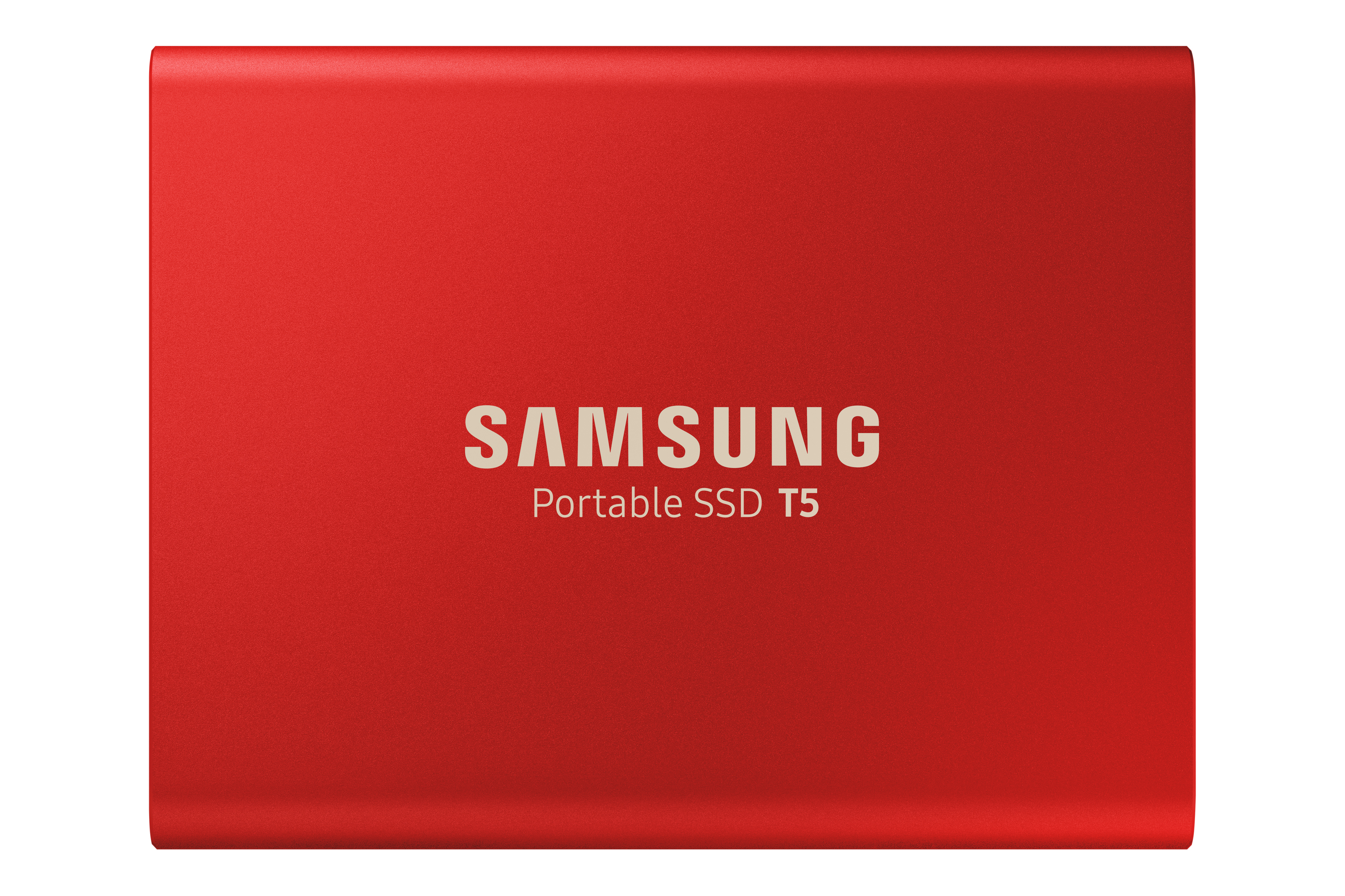 SAMSUNG Portable SSD T5 Festplatte, 1 TB SSD, 2,5 Zoll, extern, Rot
