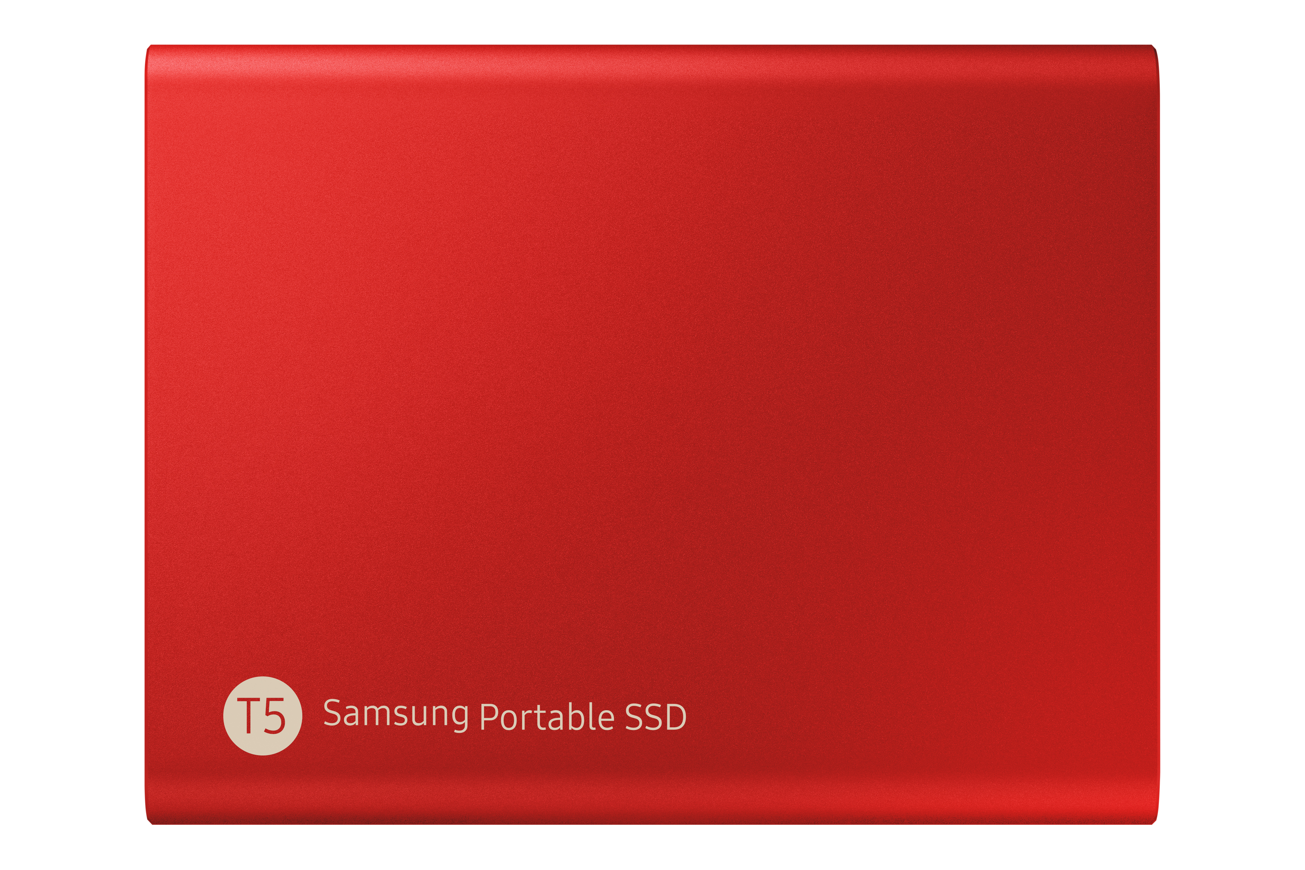 SAMSUNG Portable SSD T5 Festplatte, 1 TB SSD, 2,5 Zoll, extern, Rot