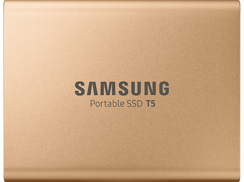 SAMSUNG Portable SSD T5 Festplatte, 500 GB SSD, 2,5 Zoll, extern, Rosegold