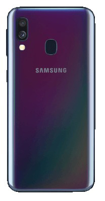 SAMSUNG Galaxy A40 Enterprise Edition 64 GB Black Dual SIM