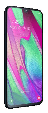 SAMSUNG Galaxy SIM Black Enterprise GB Dual 64 A40 Edition