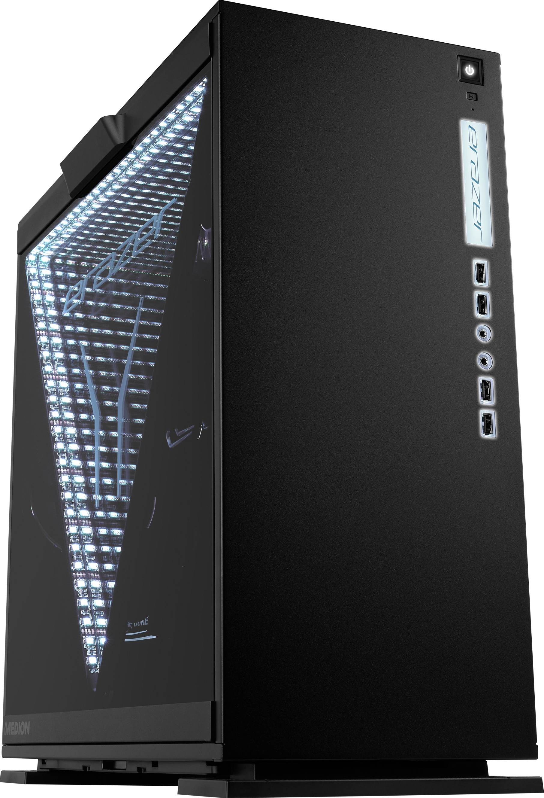 MEDION ERAZER® X87014 - Gaming PC,  , 4 TB HDD + 512 GB SSD, 16 GB RAM,   (11 GB, GDDR6), Schwarz