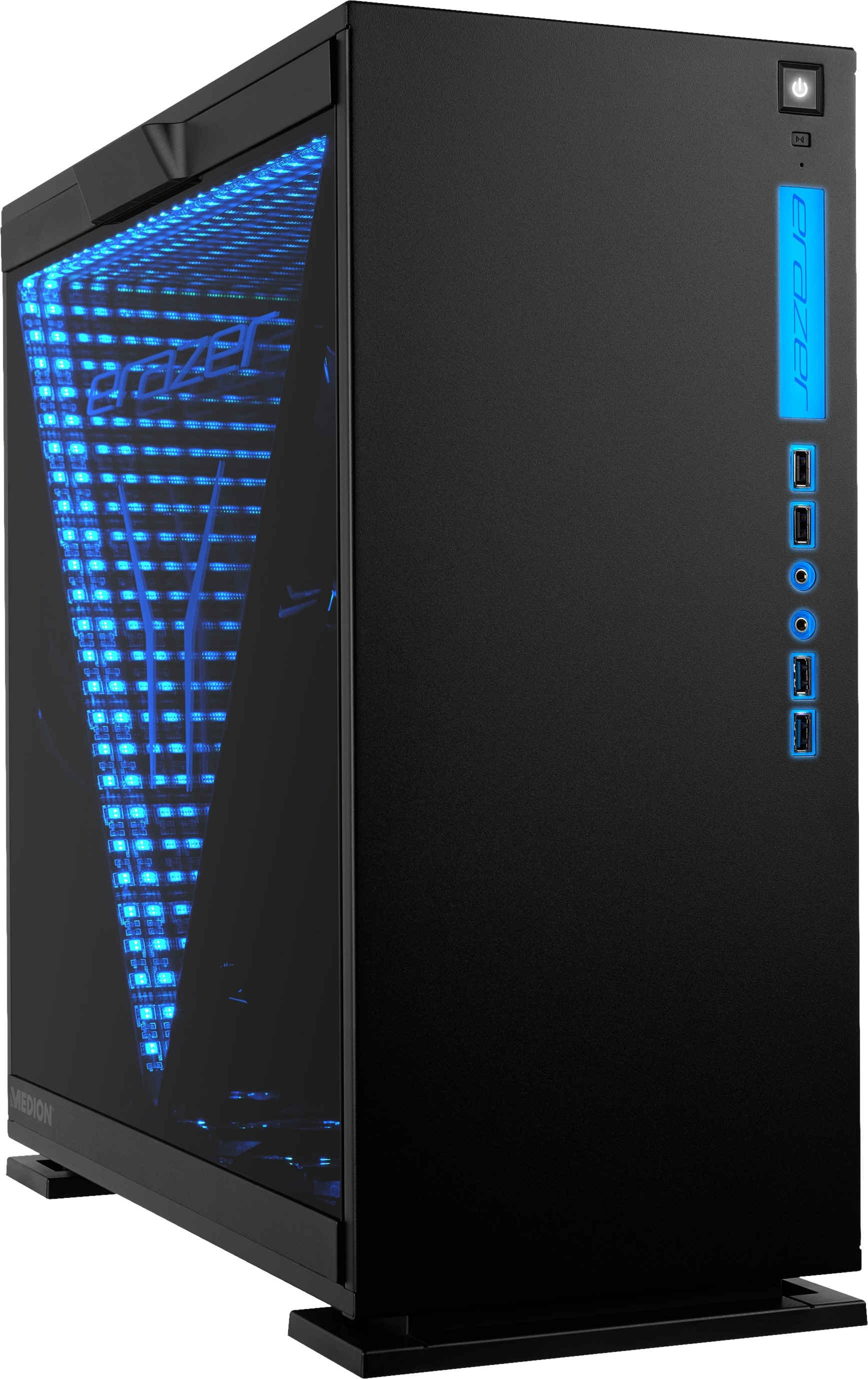 MEDION ERAZER® X87014 - Gaming PC,  , 4 TB HDD + 512 GB SSD, 16 GB RAM,   (11 GB, GDDR6), Schwarz