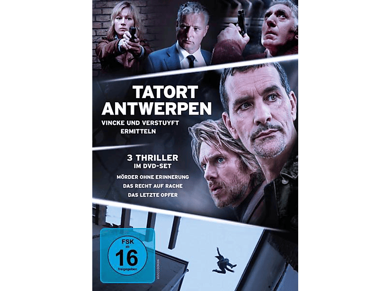 und Tatort DVD ermitteln Verstuyft Vincke - Antwerpen