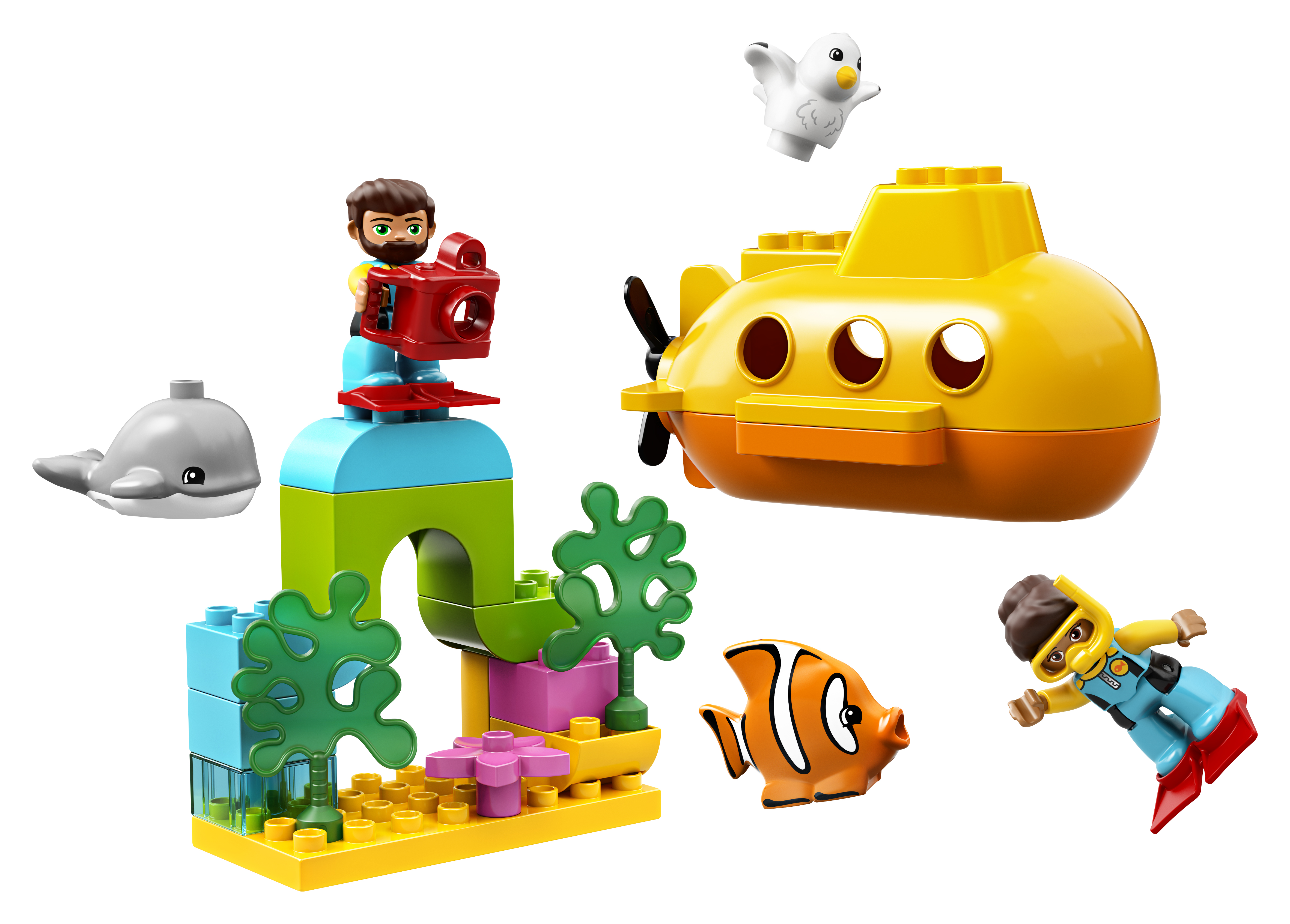 LEGO 10910 U-Boot-Abenteuer Bausatz, Mehrfarbig