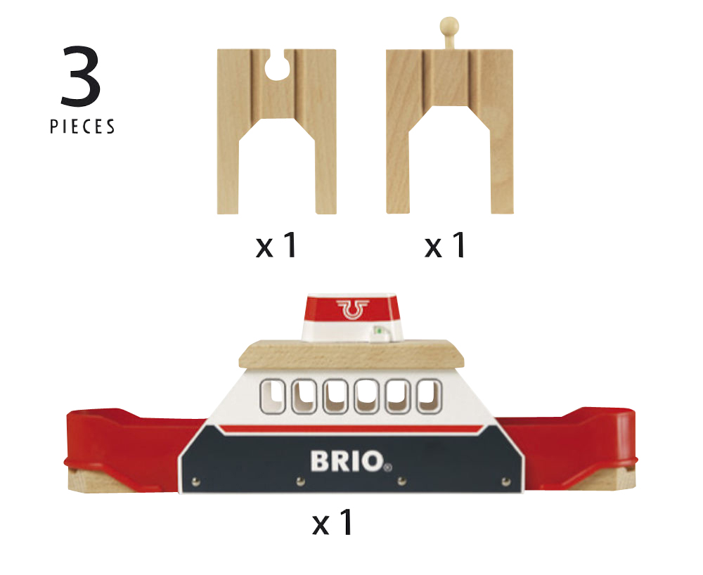 BRIO Light & Sound Fähre Zubehör für Eisenbahn Mehrfarbig