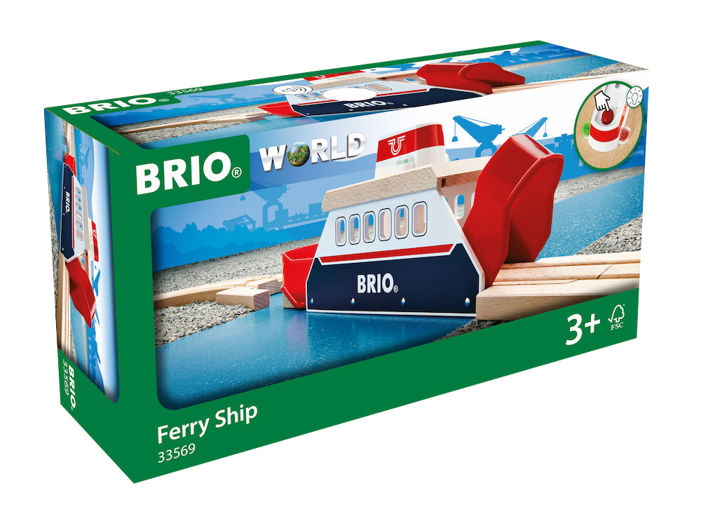 BRIO Light & Sound Fähre Zubehör für Eisenbahn Mehrfarbig