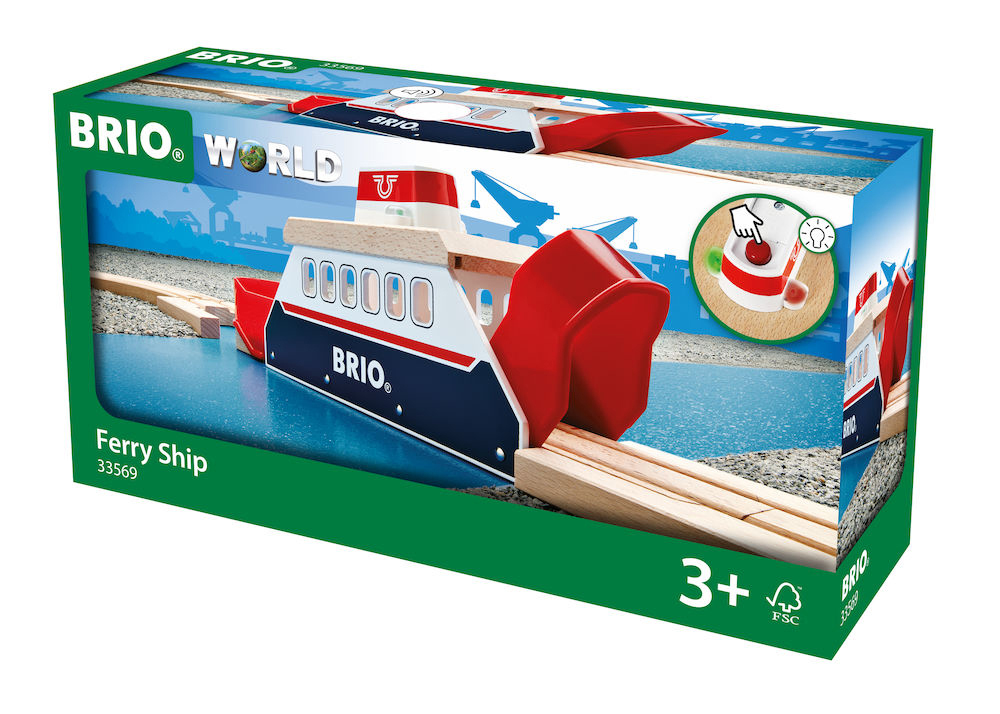 BRIO Light & Sound Fähre Zubehör für Eisenbahn Mehrfarbig