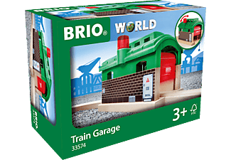 BRIO Lokschuppen mit Rolltor Zubehör für Eisenbahn Mehrfarbig