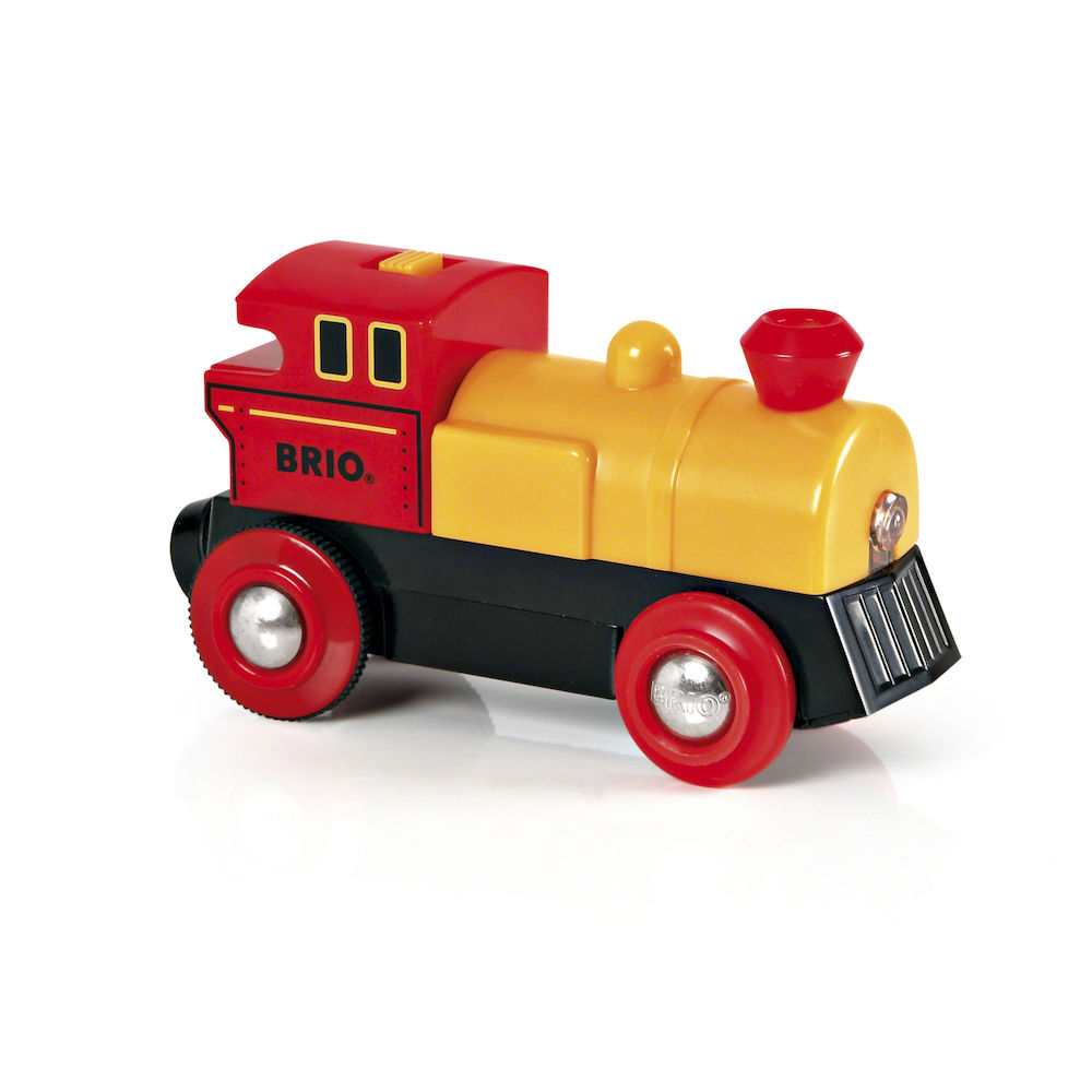 BRIO Gelbe Batterielok Eisenbahn Mehrfarbig
