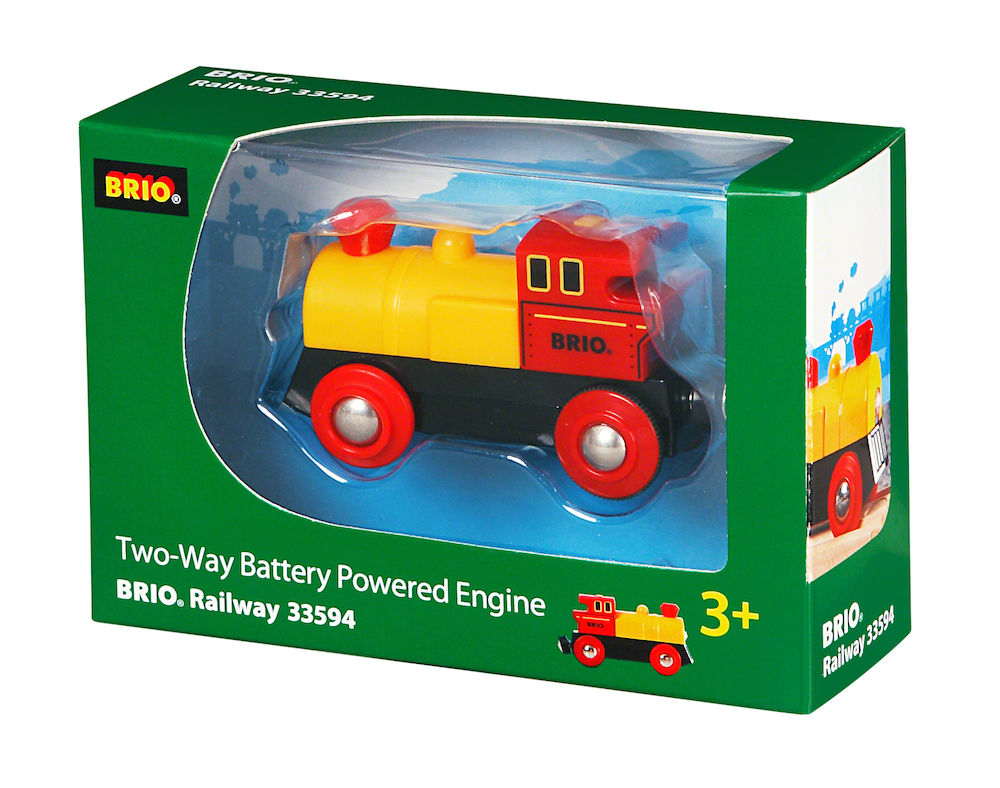 BRIO Gelbe Batterielok Eisenbahn Mehrfarbig