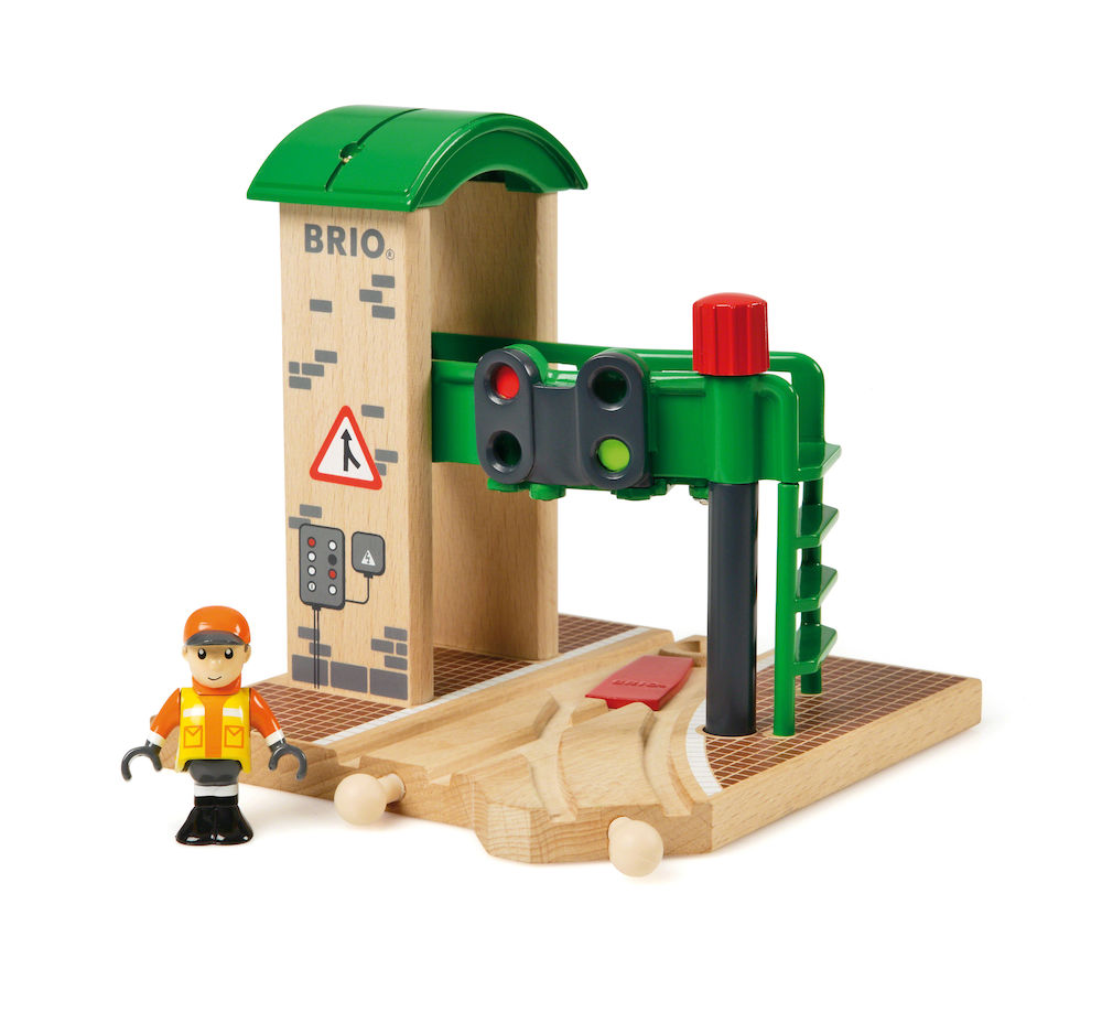BRIO Signal Station Zubehör für Eisenbahn Mehrfarbig