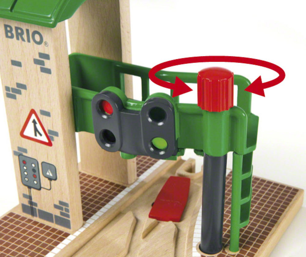 BRIO Signal Station Zubehör für Eisenbahn Mehrfarbig