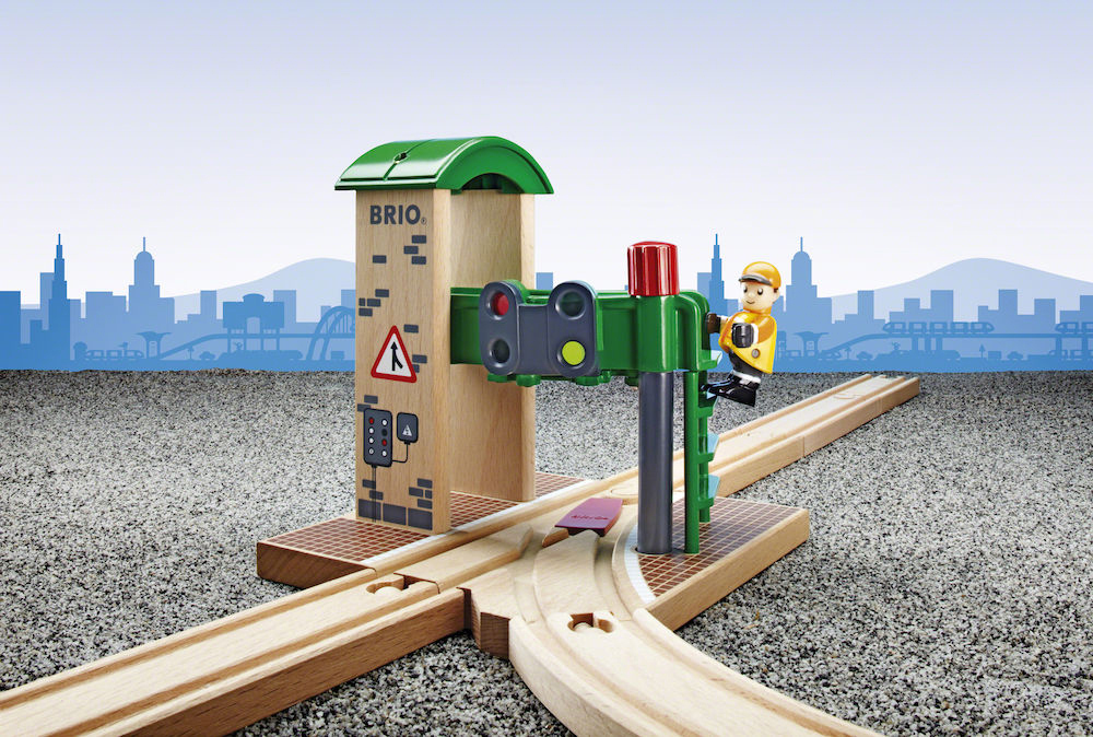BRIO Signal Station Zubehör für Eisenbahn Mehrfarbig