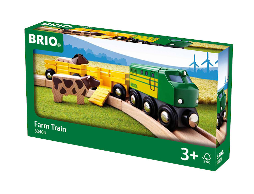 BRIO Bauernhof-Zug Eisenbahn Mehrfarbig