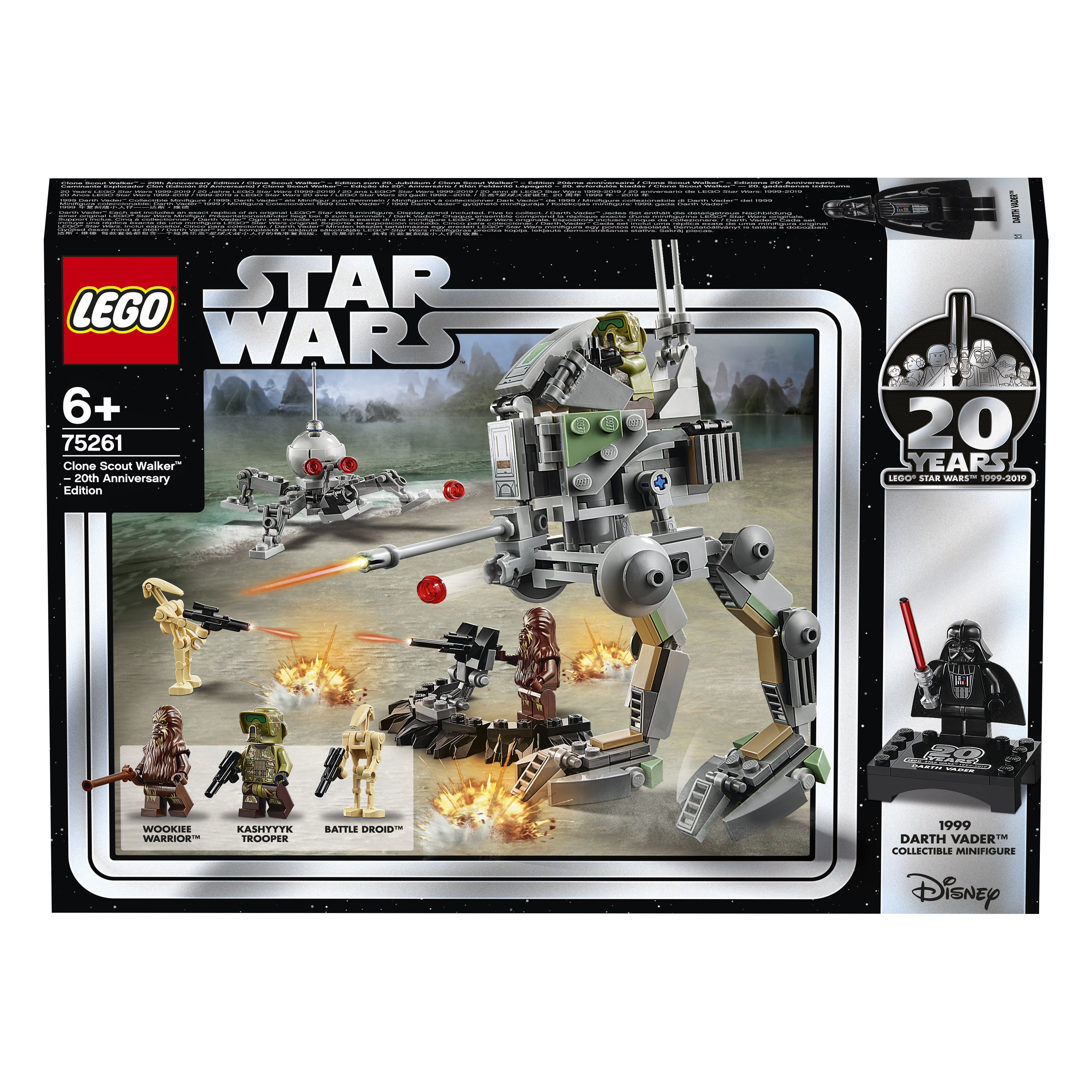 LEGO 75261 Clone Scout Walker™ – 20 Jahre LEGO Star Wars Bausatz, Mehrfarbig
