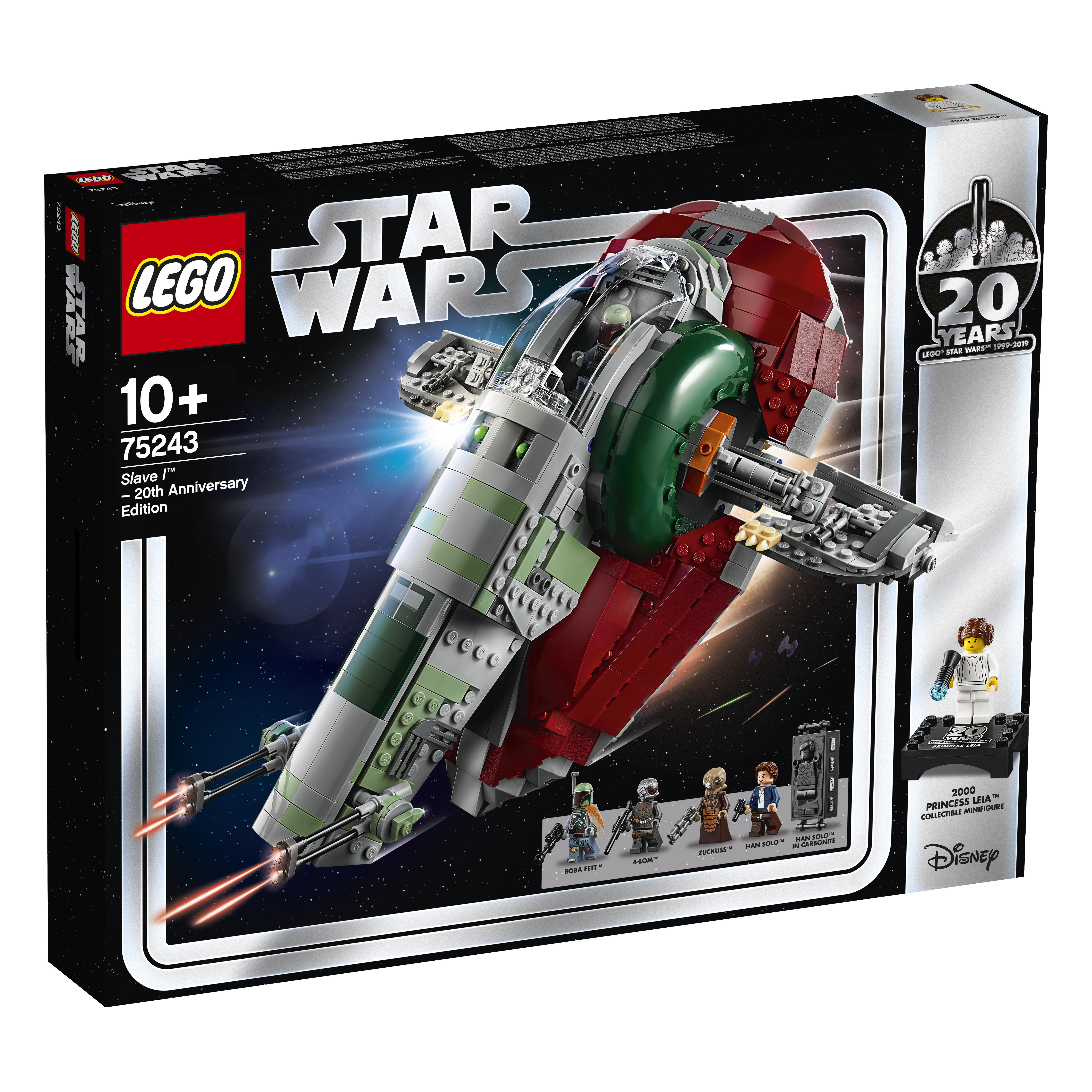 LEGO 75243 Slave I™ – 20 Jahre LEGO Star Wars Bausatz, Mehrfarbig