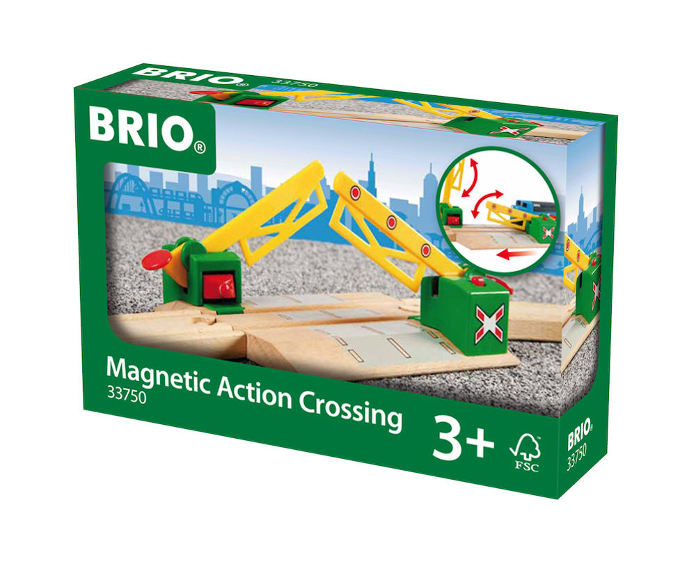 BRIO Magnetische Kreuzung Spielzeug Accessore Mehrfarbig