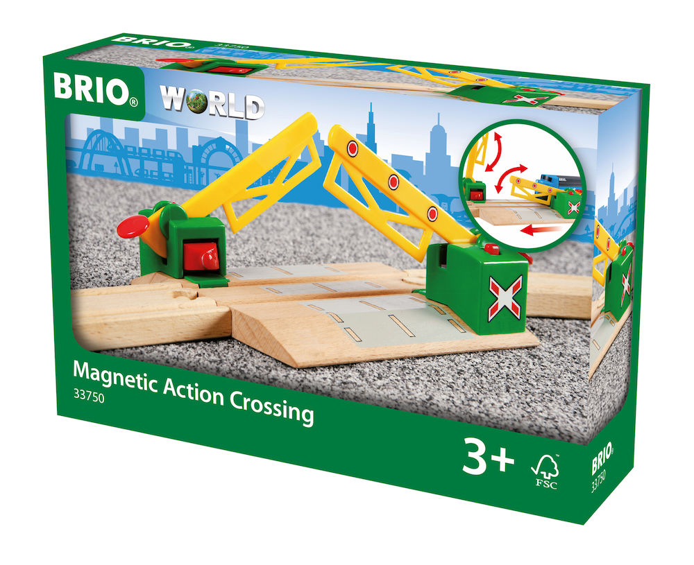 BRIO Magnetische Kreuzung Spielzeug Accessore Mehrfarbig
