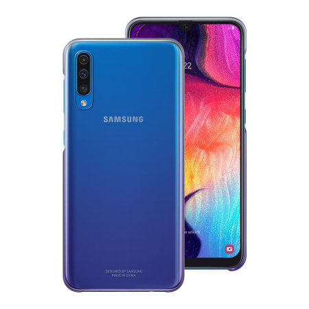 Funda  - Samsung Gradation, Para Samsung A50, Violeta