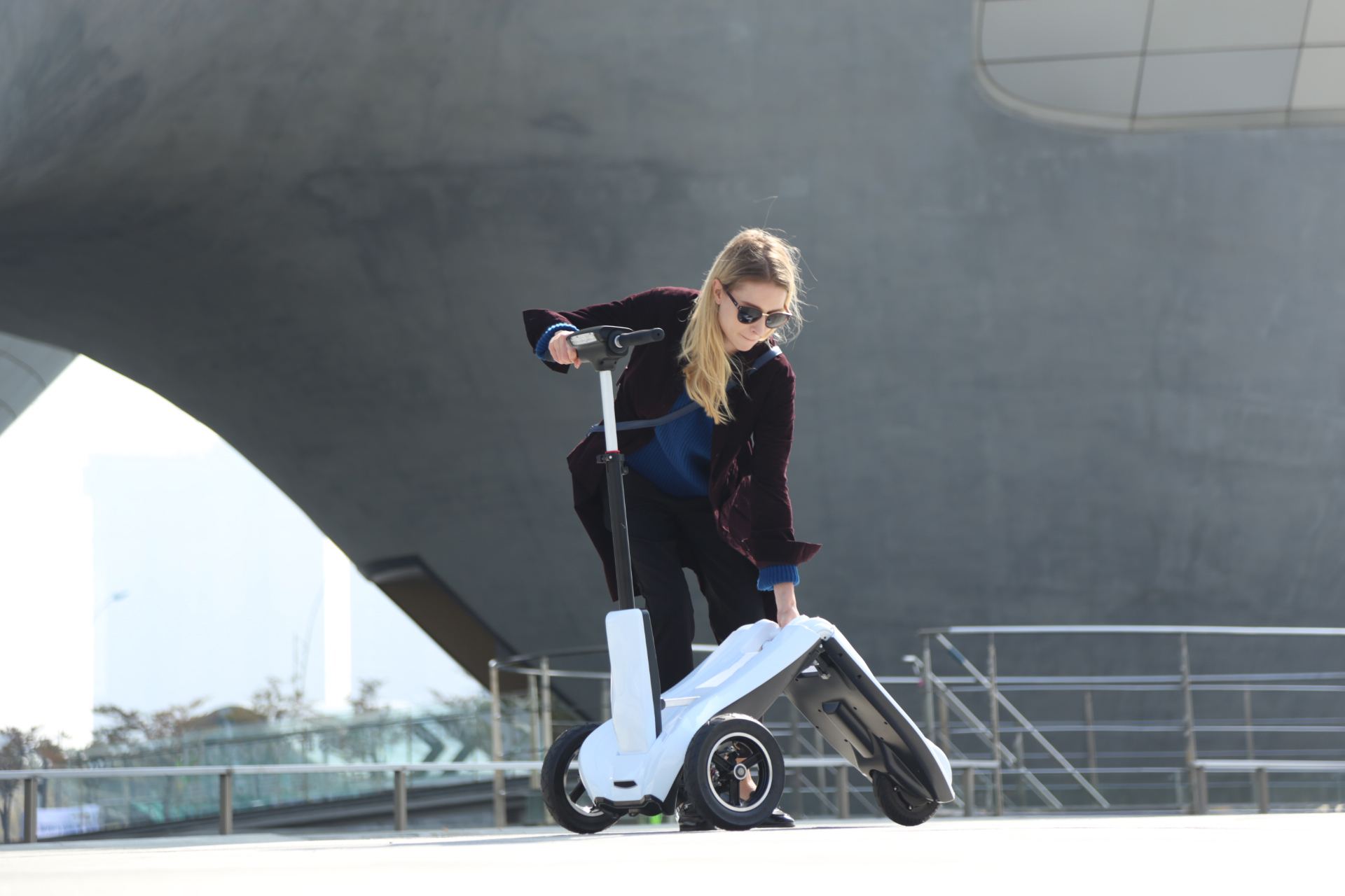 EYCOS E-Roller I-Board One X2 schwarz