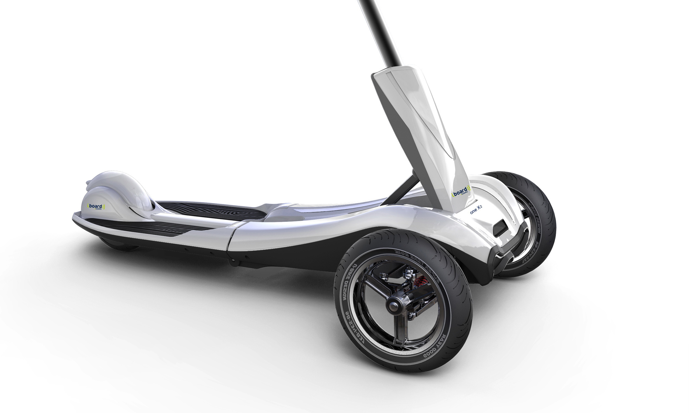 EYCOS E-Roller I-Board One X2 schwarz