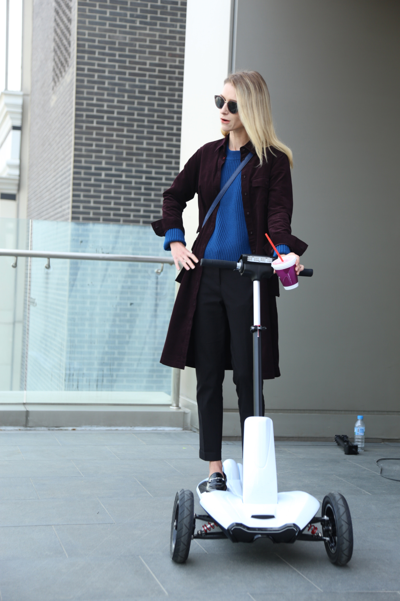 EYCOS E-Roller I-Board One X2 schwarz