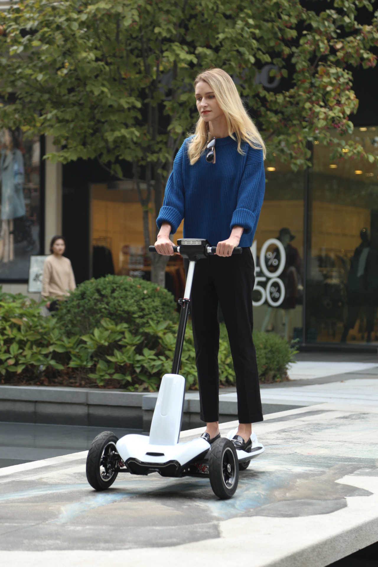 EYCOS E-Roller I-Board One X2 schwarz