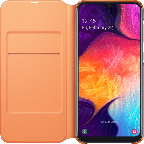 Funda  - Samsung Tarjetero, Para Samsung A50, Blanco