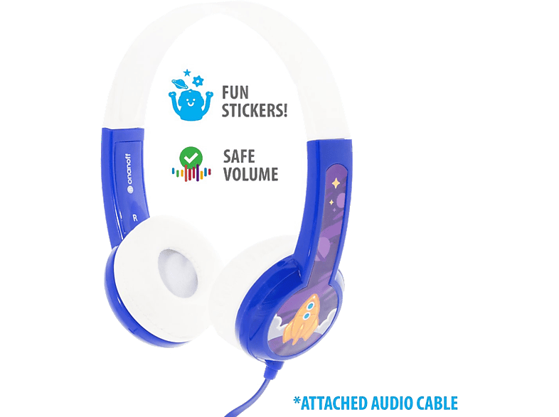 ONANOFF Kinderhoofdtelefoon Blauw (BP-BLUE-01-K)