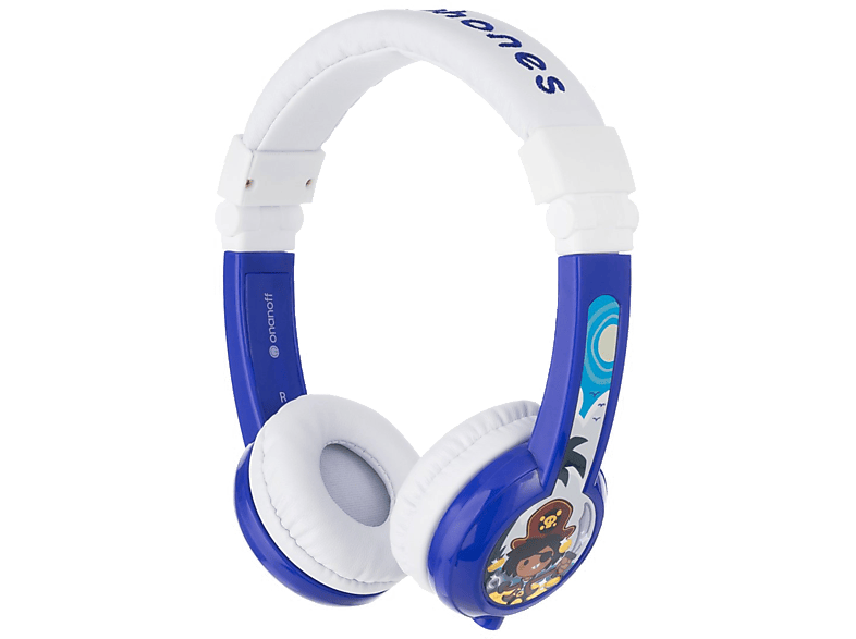 ONANOFF Hoofdtelefoon voor kinderen Buddyphones Explore Blauw (BP-CO-BLUE-01-K)