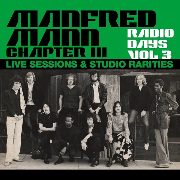 Albumcover, Manfred Mann Chapter III, Chapter III Radio Days Vol. 3. Gruppenfoto.