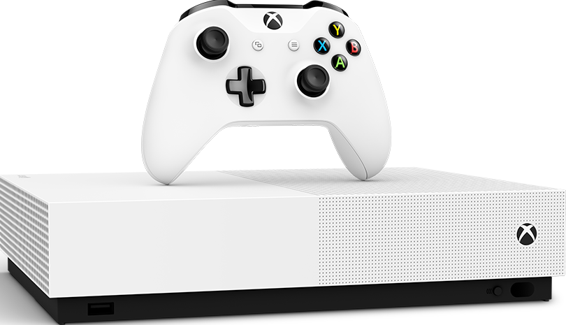 Xbox One S 1TB All-Digital Edition Bundle - Spielkonsole - Weiss
