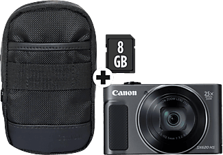 CANON PowerShot SX620 HS Essential Kit - Fotocamera compatta Nero