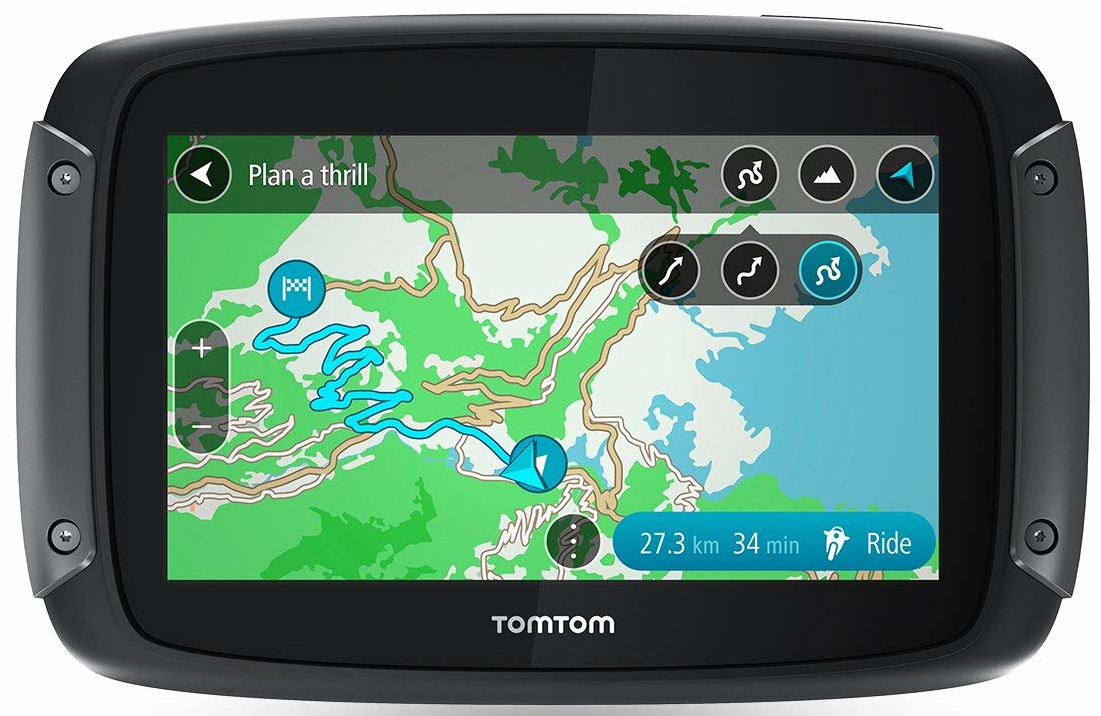 TOMTOM GPS Moto Bluetooth Rider 50 West-Europa (1GF0.054.01)